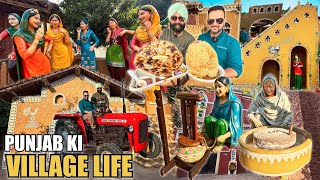 Amritsar Haveli  Punjab Village Life  Punjabi Village Tour  Amritsar Street Food [upl. by Wadesworth]