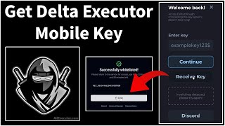 Delta Key  How To Get Delta Executor Key Latest 2024  Roblox Executor [upl. by Ayatnohs813]