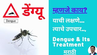 डेंग्यू म्हणजे काय याची लक्षणे त्याचे उपचार Dengue fever amp Treatment Date  11th July 2018 [upl. by Johiah]