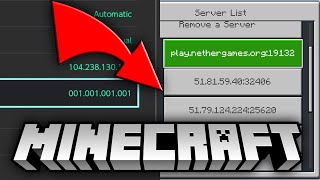 How To Join ANY SERVER on Nintendo Switch and Xbox One Minecraft Bedrock [upl. by Imelda]