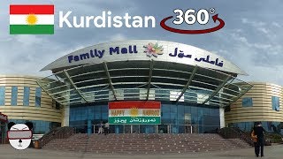 ☀️ 360° Family Mall  Erbil Kurdistan [upl. by Lleryt]