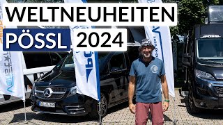 Weltpremiere  diese Pössl Modelle kommen 2024  Händlertagung [upl. by Nnylkcaj]