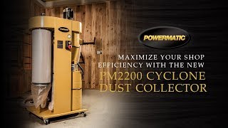 Powermatic PM2200 Cyclone Dust Collector [upl. by Noitsuj129]