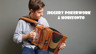 Jiggery Pokerwork John Spiers  Horizonto Paul James Blowzabella jigs DG melodeon [upl. by Ellata546]