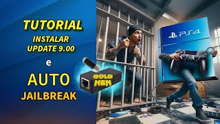 TUTORIAL UPDATE OFFLINE FIRMWARE PARA 900 E INSTALAÇÃO DO AUTO JAILBREAK PS4 BAIKAL [upl. by Leidgam]