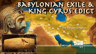 Babylonian Exile of Judah  Israel amp King Cyrus Edict  Bible History amp Archaeology Megalim [upl. by Minne]