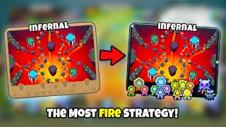 How Fast Can You Black Border Infernal in BTD6 [upl. by Lenra]