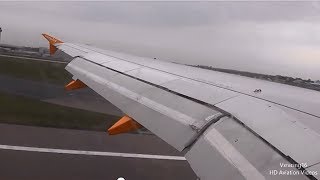 Easyjet A319 ABORTED landing amp go around at London Stansted Airport STNEGSS 31314 1080p HD [upl. by Nottirb664]