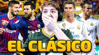 EL ULTIMO CLASICO ENTRE MESSI Y CR7 BARCELONA VS REAL MADRID  2018  REACCION [upl. by Lletnom796]