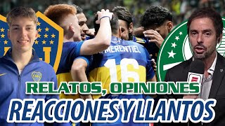 Periodistas y streamers más importante opinan de la victoria de Boca  Relatores brasileños enojados [upl. by Ahsienauq468]