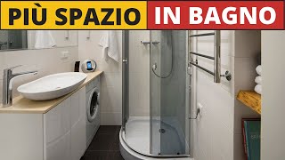 19 Idee salvaspazio per bagni piccoli o minuscoli [upl. by Oinota]