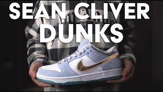 NIKE x SEAN CLIVER SB Dunks Holiday Special Review Unboxing amp OnFeet [upl. by Yarazed187]