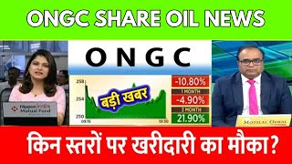 ONGC Share NewsToday  ONGC Share Target  ONGC Share Latest News  ONGC Share Price [upl. by Qerat442]