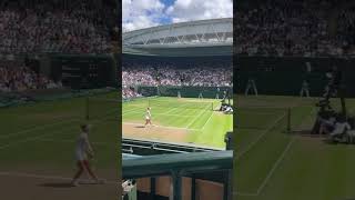 Barbora wins semifinal at Wimbledon youtube youtubeshorts wimbledon sports [upl. by Faxen]