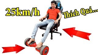 PHD  Biến Xe Điện Tự Cân Bằng Thành Xe Hơi  Self Balancing Smart Scooter [upl. by Ellatsyrc]