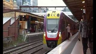 VLocity 1245 arriving and departing Flinders Street [upl. by Mendive]