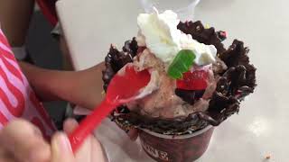 COLD STONE CREAMERY STRAWBERRY BLONDE [upl. by Caraviello]