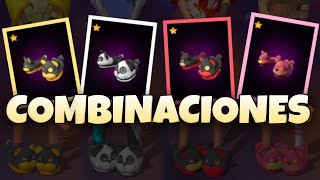 🎀COMBINACIONES CON TODAS LAS PANTUFLAS DE FREE FIRE  Ania FF🎀 [upl. by Zoa]