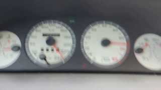 Punto GT 210hp test 0240 kmh [upl. by Osnerol]