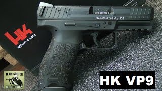 HK VP9 Striker Fired Pistol Review [upl. by Vtarj]