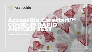 AccessBio Carestart™ COVID19 Antigen Test Manufacture Video [upl. by Ivanah]