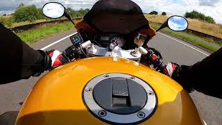 2006 Triumph Daytona 955i Walkaround amp Test Ride [upl. by Oravla]