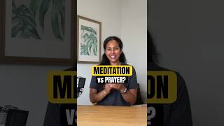 Difference between meditation and prayer￼christianmeditation [upl. by Ramey]