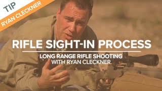 Rifle Sightin Process  LongRange Rifle Shooting with Ryan Cleckner [upl. by Suirtimed]