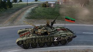 Javelin destroys T72 tank  FGM148 Javelin tank cracker [upl. by Leunad699]