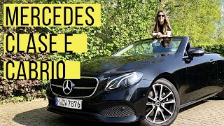 ¿UN MERCEDES DESCAPOTABLE 😍  Mercedes E 200 Cabrio Review [upl. by Cower998]