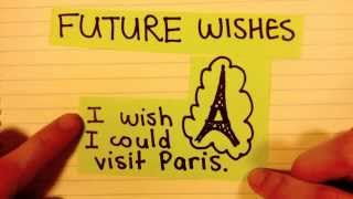 How to express wishes in English past present and future [upl. by Nola]