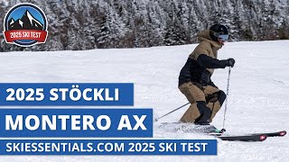 2025 Stockli Montero AX  SkiEssentialscom Ski Test Review [upl. by Rosalee]