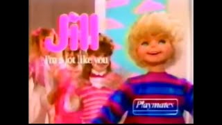 1987 Playmates Talking Jill Commercial Compilation [upl. by Oirramaj185]