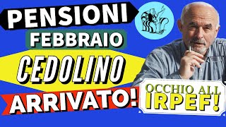 ⚡️ PENSIONI CEDOLINO FEBBRAIO ARRIVATO❗️ MA ATTENZIONE ALL IRPEF❗️🔎 🤷 [upl. by Nuavahs]