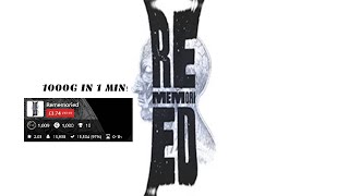 Rememoried  1000G IN LESS THAN 1 MIN Now on Sale [upl. by Nolaj547]