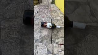 Crushing Crunchy amp Soft Things  Breaking glass bottles ⚠️😬 shorts 03 asmr [upl. by Nirra572]