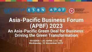 AsiaPacific Business Forum 2023 Day 1 [upl. by Namrehs293]