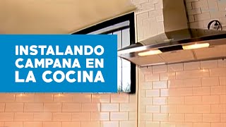 ¿Cómo instalar una campana en la cocina [upl. by Nav]