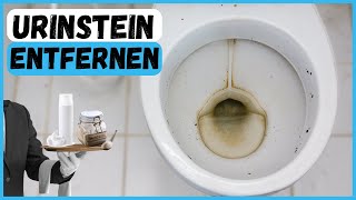 Toilette sauber machen  TOILETTE mühelos mit Hausmitteln sauber machen  Urinstein entfernen [upl. by Obnukotalo]