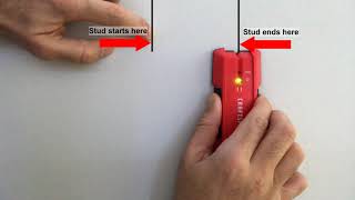 How to use CRAFTSMAN Stud Finder [upl. by Lraep39]