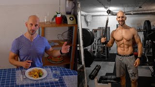 Full Day of Eating 2500 kcal Fatloss Meal plan with Arm Workout [upl. by Ultima]