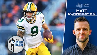 Packers Insider Matt Schneidman on Packers Young WRs Meshing with Jordan Love  The Rich Eisen Show [upl. by Ewnihc]