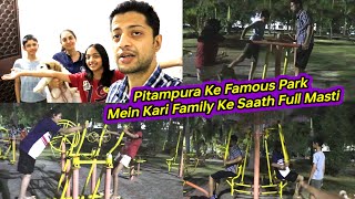 Pitampura Ke Famous Society Park Ka Complete Tour Video [upl. by Enileda]