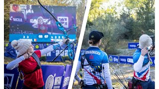 Live Recurve mens finals  Yankton 2021 World Archery Championships [upl. by Emor]