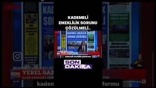 KADEMELİ EMEKLİLİK ÇÖZÜLMELİ [upl. by Ivers]