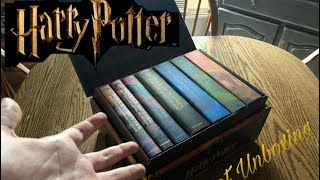 Harry Potter Hardcover Boxed Set 17 Unboxing [upl. by Beitz397]