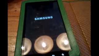 Samsung Galaxy Tab GTP1000 Super Reset [upl. by Mervin185]