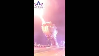 LVP TRAVEL  Da Nang Dragon Fire Show every Friday to Sunday [upl. by Aziza]