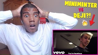 KSIS LITTLE BROTHER  DEJI DISS TRACK BY MINIMINTER  REACTION  HE IS UNDERRATED [upl. by Eugen137]