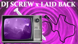 DJ Screw  White Horse Laid Back Music Video VER108 CHOPPED amp SCREWED [upl. by Adnovoj]